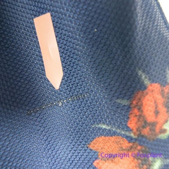 Vintage floral‎ print fit and flare skirt, size XS - Picture 12 of 15